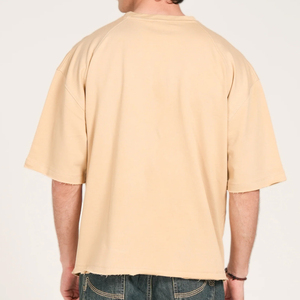 Professional Manufacture Made Men <b>T</b> <b>Shirt</b> In Bulk Quantity Custom Printing 100% Cotton Made Short Sleeve Men <b>Boxy</b> Fit <b>T</b> <b>Shirts</b> - Product Image 3