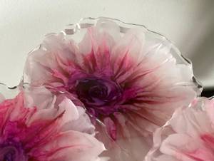 Juego de Posavasos de Resina Floral de Color Personalizado, Ecológicos, Pintados a Mano, Posavasos para Bebidas con Flores Hechas a Mano - Product Image 6