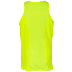 Mens <b>Neon</b> <b>Yellow</b> Basketball Jersey Blank Sleeveless Athletic Sports Training Tank <b>Top</b> - Product Image 3