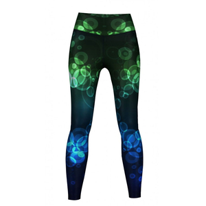 Leggings de sublimación personalizados para mujer, transpirables, tejidos, de cintura alta, ecológicos, para entrenamiento, gimnasio, sin costuras, sencillos, de alta demanda - Product Image 5