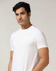 Camiseta Casual al por Mayor para Hombre, Camiseta de Algodón de Manga Corta, Camiseta Blanca sin Estampado, Personalización de Marca, Proveedor de Ropa de Marca Privada OEM - Product Image 5