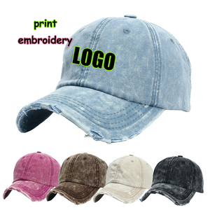 Gorra de Béisbol Vintage de Mezclilla, 6 Paneles, Ajustable, Unisex, Lavada, Transpirable, Impermeable, de Lona, para Uso Casual al Aire Libre - Product Image 6