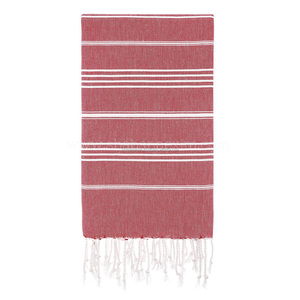 Handloom Diamond Weave Turkish Fouta Hammam <b>Towel</b> Lightweight Cotton With Tassels Perfect For Yoga Spa - Product Image 1