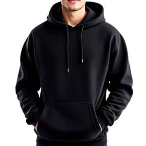 Sudadera con Capucha Extra Grande Personalizada para Hombre, Ropa Urbana Transpirable, Tejido de Punto Resistente, Corte Holgado, Fabricante OEM - Product Image 1