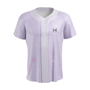 เสื้อเบสบอลซอฟต์บอลพรีเมียมสำหรับผู้หญิงไซส์ใหญ่ แขนสั้น สกรีนโลโก้ตามสั่ง แบบซับลิเมชั่น เป็นมิตรกับสิ่งแวดล้อม - Product Image 4