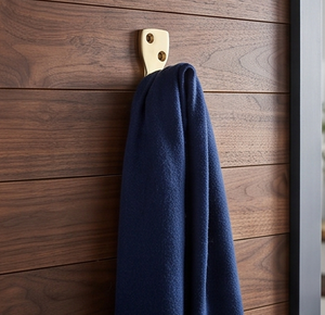 Premium Gold Polished Brass Wall <b>Hooks</b> <b>With</b> Modern Design Perfect For Home Decor And Elegant Storage Solutions - Product Image 5