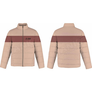 Veste matelassée pour homme avec logo personnalisé, manches longues, style tendance, veste matelassée d'hiver pour homme sur mesure - Product Image 6
