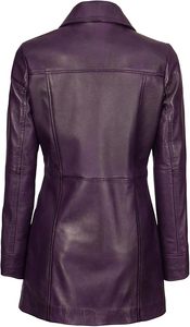 Abrigo de Piel de Oveja de Diseño Popular Twin City, Mangas Largas, Parches Personalizados, Abrigo de Invierno Elegante, Ecológico y Transpirable para Mujer - Product Image 4