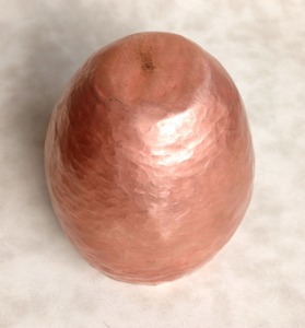 Verre à eau en cuivre de qualité supérieure, fabriqué avec soin, finition lisse, idéal pour l'eau. - Product Image 2