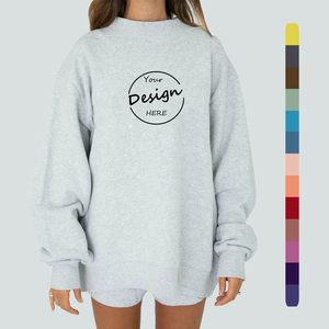 2026 Latest Design Women's Oversized Mockneck 100% Cotton Material Lightweight Quickdry Custom Logo Printing OEM Low Price & MOQ - Product Image 1