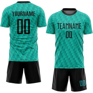 เสื้อฟุตบอลแบบใหม่ พิมพ์ลายได้ตามต้องการ น้ำหนักเบา เป็นมิตรกับสิ่งแวดล้อม ระบายอากาศได้ดี คอวี แขนสั้น สำหรับตลาดสหรัฐอเมริกาและยุโรปปี 2026 - Product Image 5