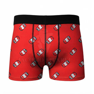Calzoncillos Boxer de Diseño Casual, Elásticos, de Algodón Suave, Tejido Transpirable, Cintura Acanalada, Estilo Diario - Product Image 1