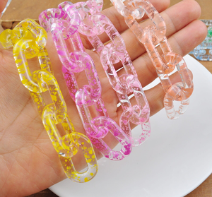 design trending link chain resin link chain home decoration <b>Big</b> Chunky Long Birthday High Quality Wall decor BY MULTI CRAFT - Product Image 3