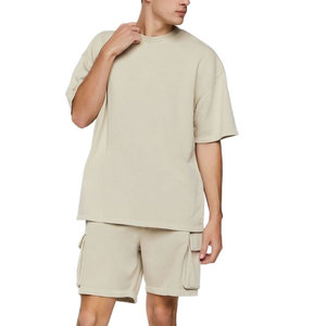 Men's Plain Regular Style Cargo Shorts with Adjustable Drawstrings Casual Shorts Suitable for Summer Basketball and Beach Daily - Product Image 1