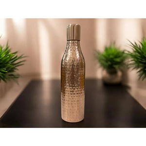 Botella Deportiva de Cobre para Bebidas al Aire Libre con Tapa, Revestimiento Anticorrosión, Apta para Agua Hirviendo, Ecológica - Product Image 5