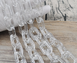 Arte de Pared de Resina, Escultura Hecha a Mano con Forma Irregular de Cadena, Decoración de Hogar Coleccionable de Moda, Patrón Swill - Product Image 6