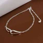 Pulsera de Plata de Ley 925 con Cristales en Forma de Ola, Diseño Artesanal - Joyería Elegante y Brillante para Mujeres y Niñas, Ideal para Bodas - Product Image 2