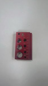 King Trade KT-007 Aluminum 28 Bolt Identifier <b>Gauge</b> <b>Thread</b> Checker Matte Anodized ISO Metric Right Hand <b>Thread</b> Fully Threaded - Product Image 5