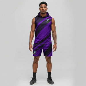 Personnalisez la dernière conception d'uniformes 7 contre 7 sur mesure, qualité supérieure, vente en gros, ensemble d'uniformes 7 contre 7 pour jeunes, coupe standard, service OEM ODM - Product Image 1