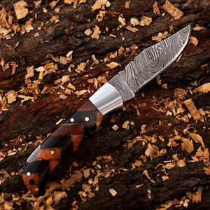 มีดพับเหล็กดามัสกัสคุณภาพสูง ปี 2026 สวยงาม เหมาะสำหรับเป็นของขวัญ ใช้สำหรับตั้งแคมป์ ตกปลา และมีดพกพาทางยุทธวิธี - Product Image 4