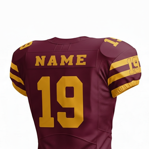 Uniforme de Fútbol Americano 2026 Unisex |   Camiseta de Manga Corta con Logotipo de Equipo Personalizado Impreso a Color |   OEM/ODM Venta al por Mayor 100% Poliéster - Product Image 4