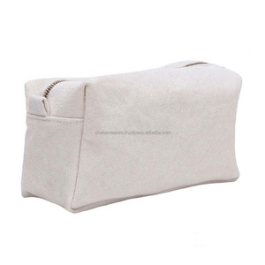 Pochette de maquillage pour femmes, grande, réutilisable, en toile de coton, avec différents styles - Product Image 6