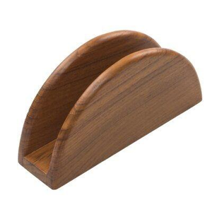 Support à serviettes en bois naturel au design tendance, boîte à mouchoirs personnalisée pour hôtel, cuisine, salon et autres - Matériau en bois - Product Image 6