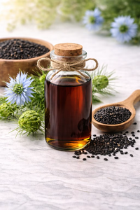Huile de Nigelle Pure et Naturelle (Kalonji, Nigella Sativa) – Huile Végétale pour Soins de la Peau et des Cheveux, Éclaircissante, Anti-Âge, Massage, Vente en Gros - Product Image 2