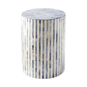 Modern Luxury Mother of Pearl Seating <b>Stool</b> for Interior Styling - Product Image 1
