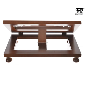 Soporte de Lectura Ajustable de Madera Ecológico y Moderno, Plegable, para Corán, Biblia, Libros de Cocina, Portátil, Escritorio y Estudio - Product Image 1