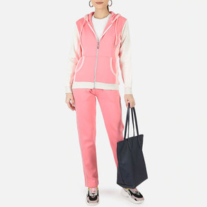 Sweat à capuche sportif rayé pour femme, design personnalisé, performance athlétique, vêtements de sport professionnels pour la gym et l'entraînement, haute performance - Product Image 2