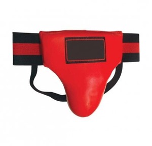 <b>Red</b> Soft Lightweight Contoured Groin Protection <b>Belt</b> for Men Adjustable Sports Waist Support All Seasons Polyester Cotton - Product Image 1