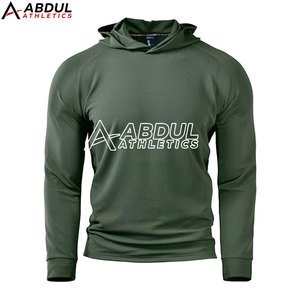 Sudaderas con capucha para gimnasio y fitness para hombre, de ajuste cómodo con tela elástica flexible para un estilo de vida activo. - Product Image 3