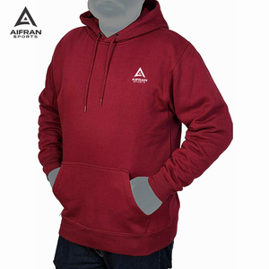 AIFRAN Sweat à capuche personnalisé avec logo, épais, pour homme, en coton et polyester, molleton uni, streetwear, pulls de haute qualité - Product Image 2
