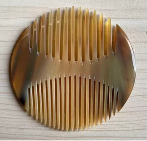 Peigne en corne de buffle de haute qualité, forme carrée, pour le soin des cheveux et de la barbe, durable, lisse, personnalisable, design excellent - Product Image 5