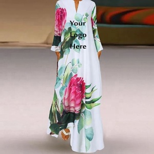 ใหม่ผู้หญิงราคาถูก Abaya ขายส่งสไตล์อิสลามแขนยาวสุภาพสตรี Abaya ถุงชุบชุดยาวผู้หญิง abaya จาก BD โรงงาน - Product Image 5