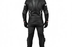 เสื้อแจ็คเก็ตวาร์ซิตี้สุดหรูสำหรับผู้ชาย – สไตล์เบสบอลแบบวิทยาลัย แขนหนัง สตรีทแวร์ บอมเบอร์ - Product Image 6