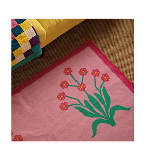 Alfombra de Lana Tejida a Mano de Alta Calidad, Alfombra de Lana y Acrílico para Dormitorio, Técnicas 3D para Uso en Hoteles y Hogares de Alta Gama - Product Image 3
