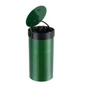 Contenitore per Rifiuti di Cani da Esterno da 11,5 Galloni con 50 Sacchetti, Coperchio e Clip per Sacchetti, Stazione per Rifiuti di Animali Domestici, Cestino per Escrementi di Cane in Amido di Mais - Product Image 4