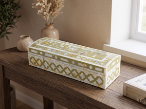 Wholesale Handmade Mother of Pearl <b>Box</b> Custom Decorative Gift <b>Box</b> for Jewelry <b>Storage</b> and Elegant Interior Styling - Product Image 4