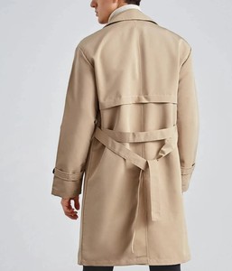 Manteau long d'hiver pour homme, mélange de laine, élégant, décontracté, vêtement d'extérieur tendance, fabricant et fournisseur en gros - Product Image 4