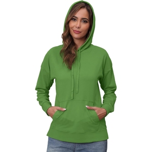 Sweat-shirts pour femmes, style décontracté pour tous les jours, avec capuche et poche avant, adaptés à la mode urbaine et aux looks décontractés. - Product Image 2