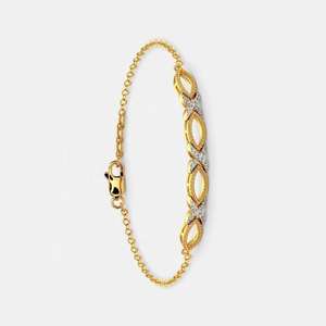 Pulseras de oro 925 chapadas en oro de alta calidad con diamantes moissanite blancos unisex, joyería de moda. - Product Image 2