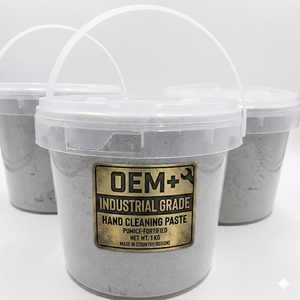 Mejor pasta limpiadora de manos industrial sin agua, detergente espumoso en tabletas para manos, pasta limpiadora exfoliante. - Product Image 1
