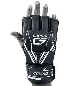 Guantes de Boxeo MMA Negros Modernos, Dedos Descubiertos, Antideslizantes, Transpirables, con Logotipo Personalizado, OEM, Marca Privada, Guantes de Entrenamiento Unisex - Product Image 2