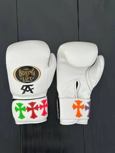 Gants de boxe personnalisés style NBNL, cuir véritable de qualité supérieure, gants d'entraînement OEM ODM - Product Image 6