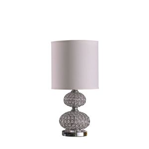 Lampada da tavolo retrò ispirata ai cristalli Mod Crystal da 24 pollici - Product Image 1