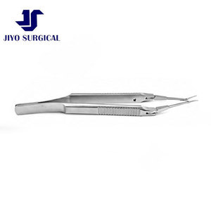 Système de retrait de lentilles pliable Ambler, forceps de maintien de lentilles ophtalmiques de précision pour les procédures microchirurgicales - Product Image 1