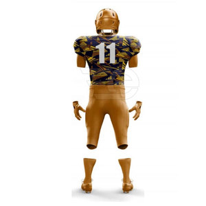 Uniforme de Fútbol Americano de Alto Rendimiento, Material Transpirable y Duradero, Diseño y Color Personalizados, Servicio OEM, Entrenamiento y Juegos - Product Image 3