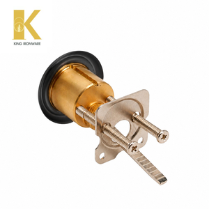 <b>Lock</b> Cylinder With Key SX Keyway Flat Black For Entrance Door For Commercial And Residential - Product Image 6